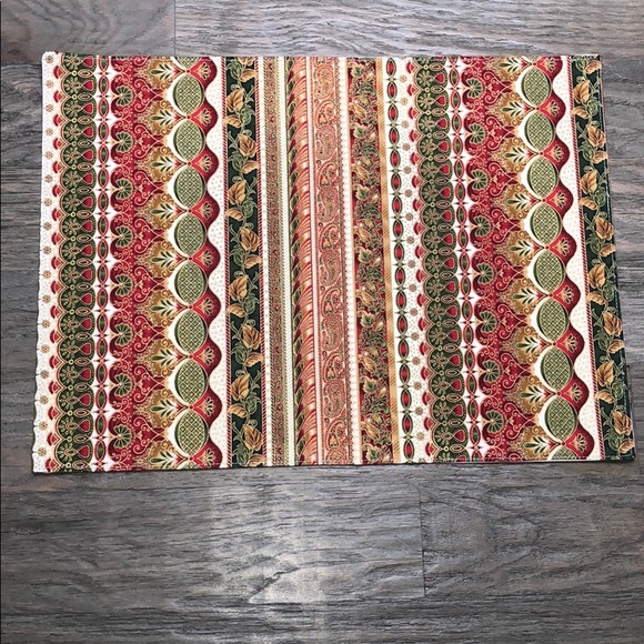 Christmas Print Cotton Dining Table Placemats - Picture 2 of 6